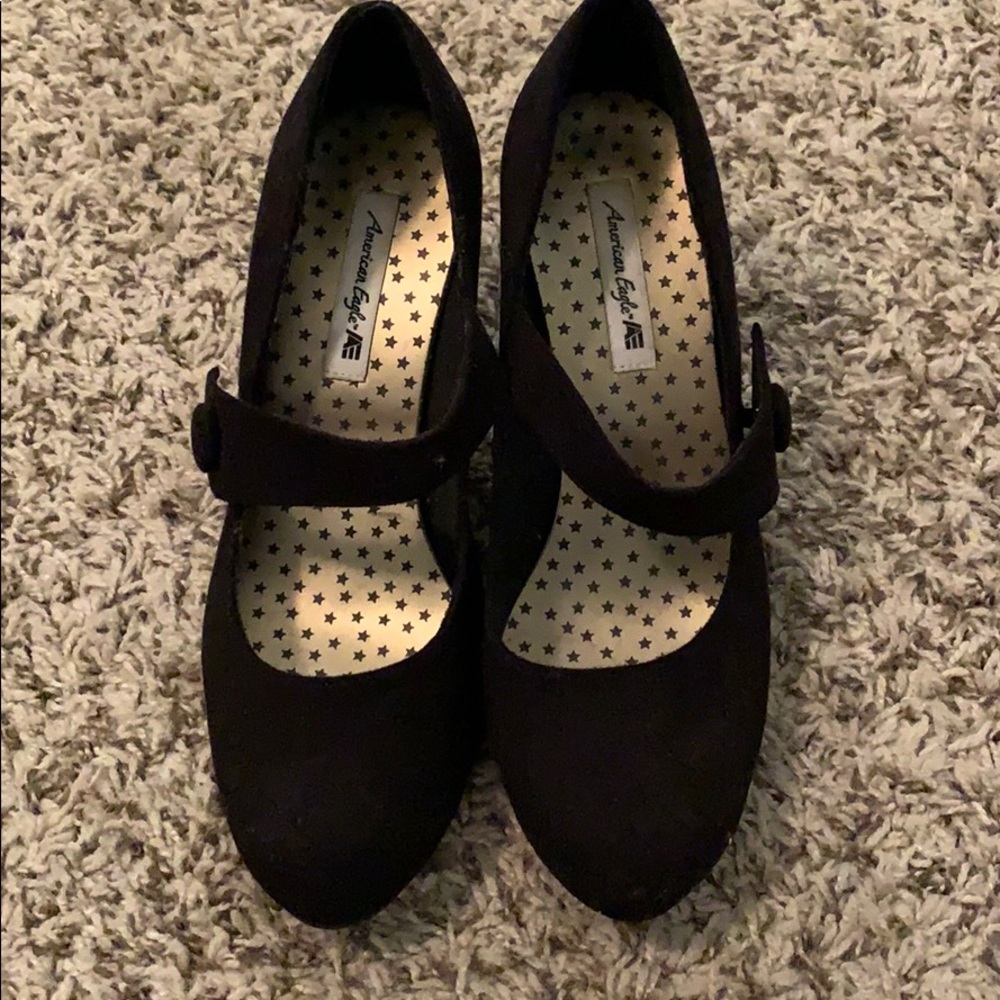 Black heels